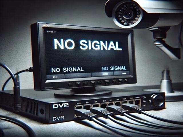 Ekranda kamera görüntüleri yok no signal