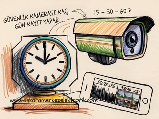 Güvenlik Kamerası Kaç Gün Kayıt Yapar